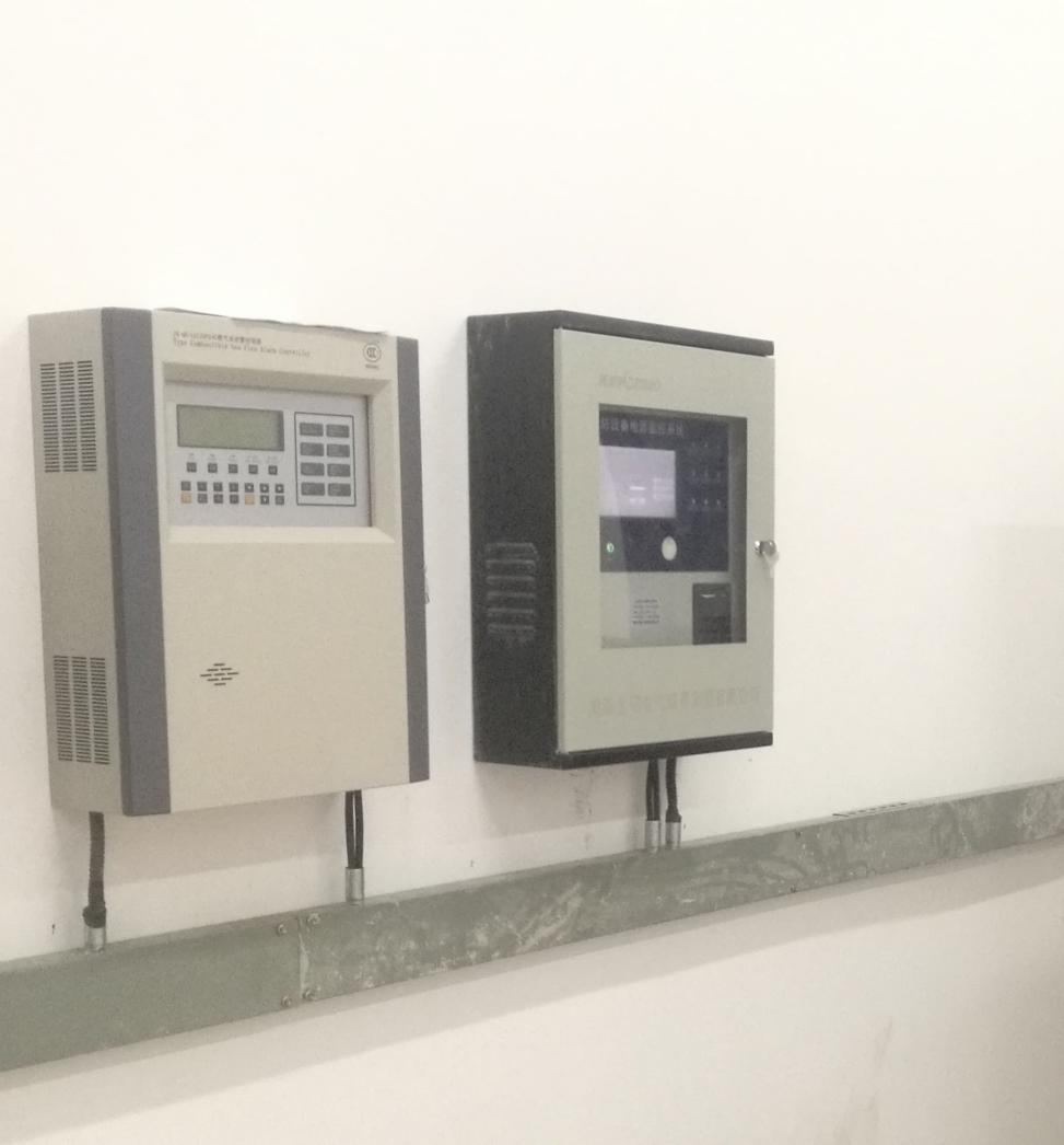 消防設備電源狀態(tài)監控器的安裝現場(chǎng)圖